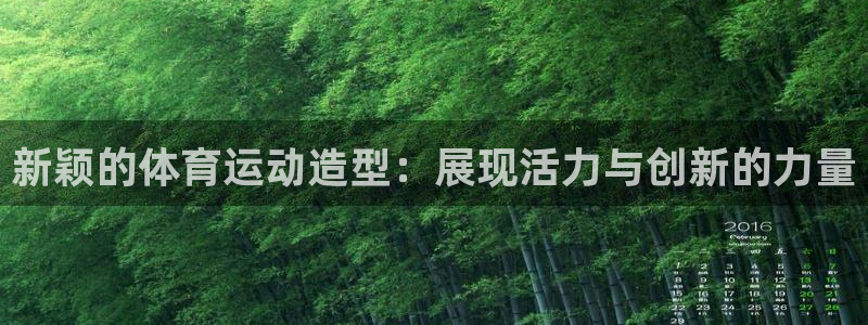 即嗨体育app下载：新颖的体育运动造型：展现活力与创新的力量